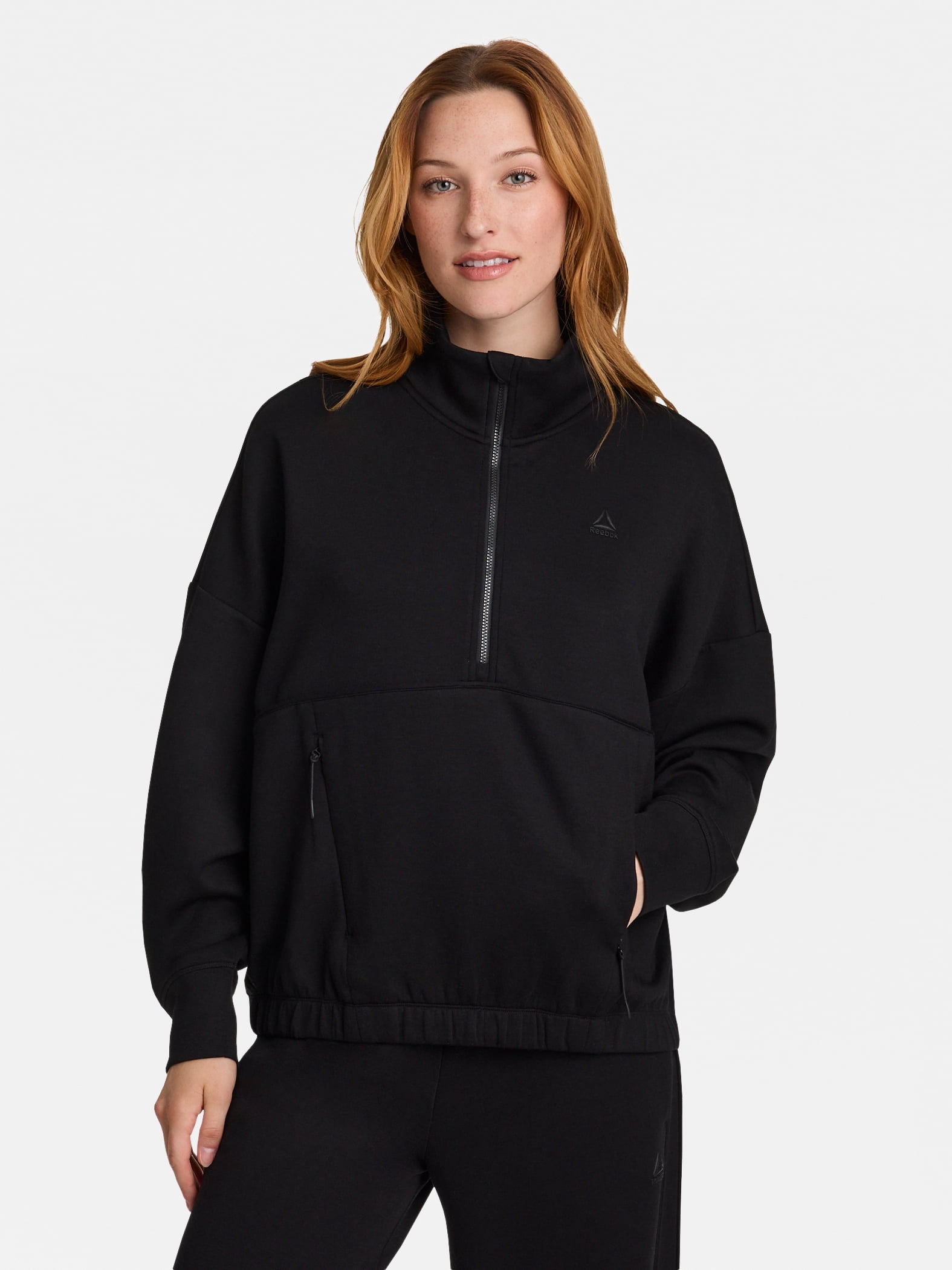 Reebok Women's Momentum 1/2 Zip Sweatshirt, Sizes XS-4X