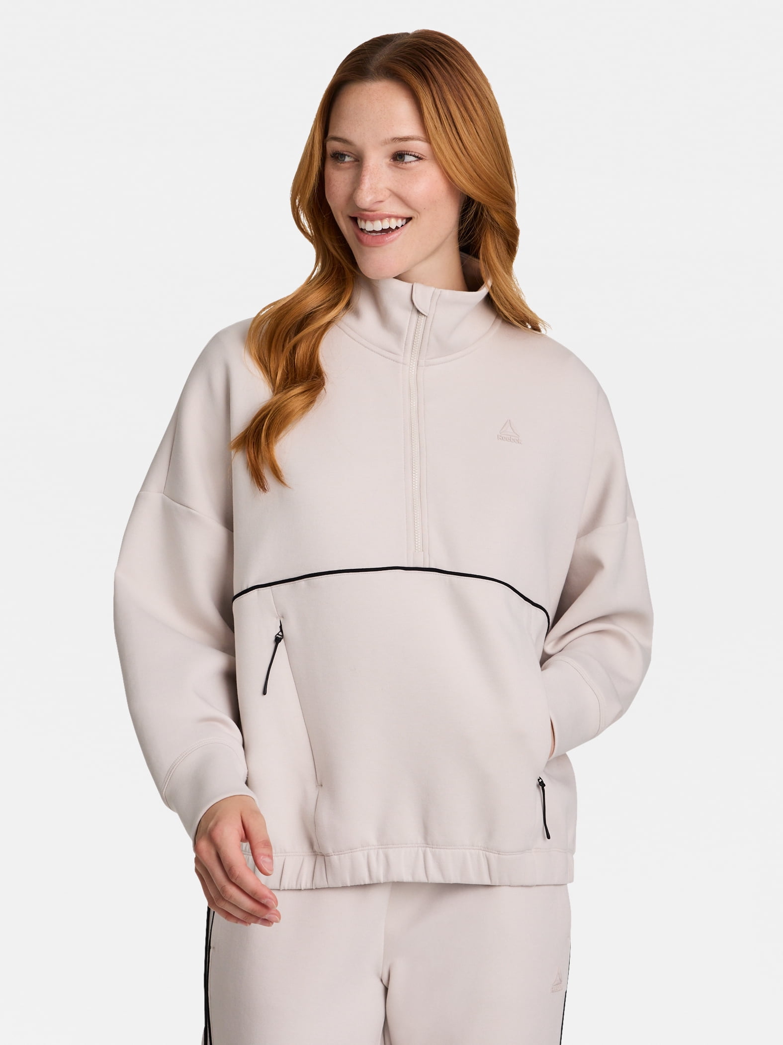 Reebok Women's Momentum 1/2 Zip Sweatshirt, Sizes XS-4X