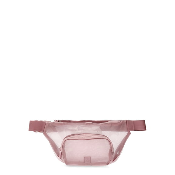 Reebok Women's Monet On The Waist Fanny Pack Bag, Dusty Rose