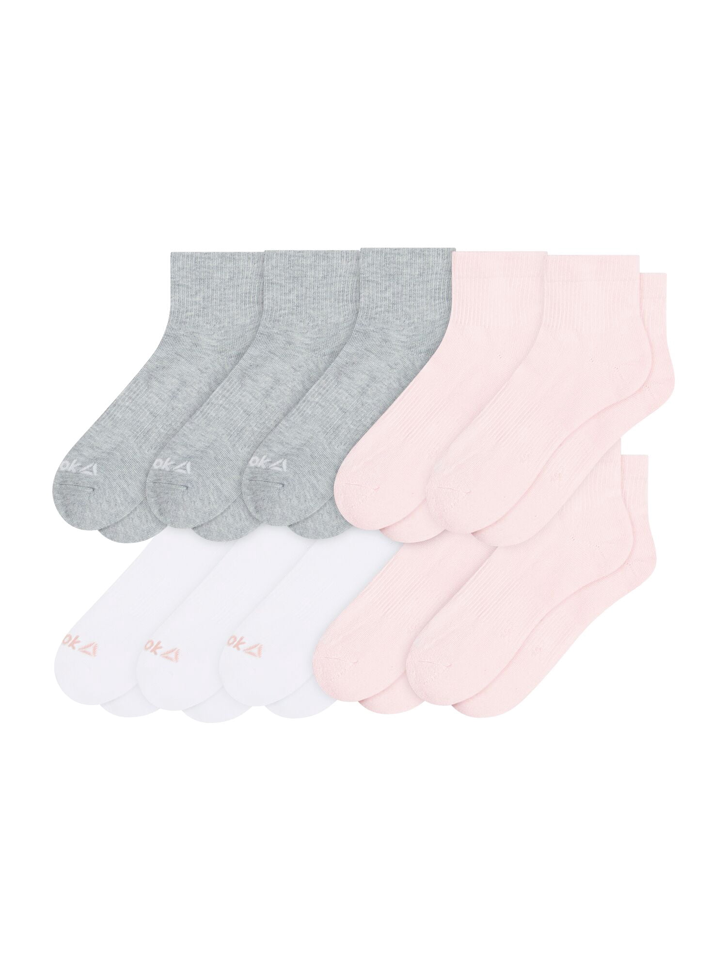 Reebok Women’s Multi Sport Ankle Socks, 10 Pack, Size 4-10