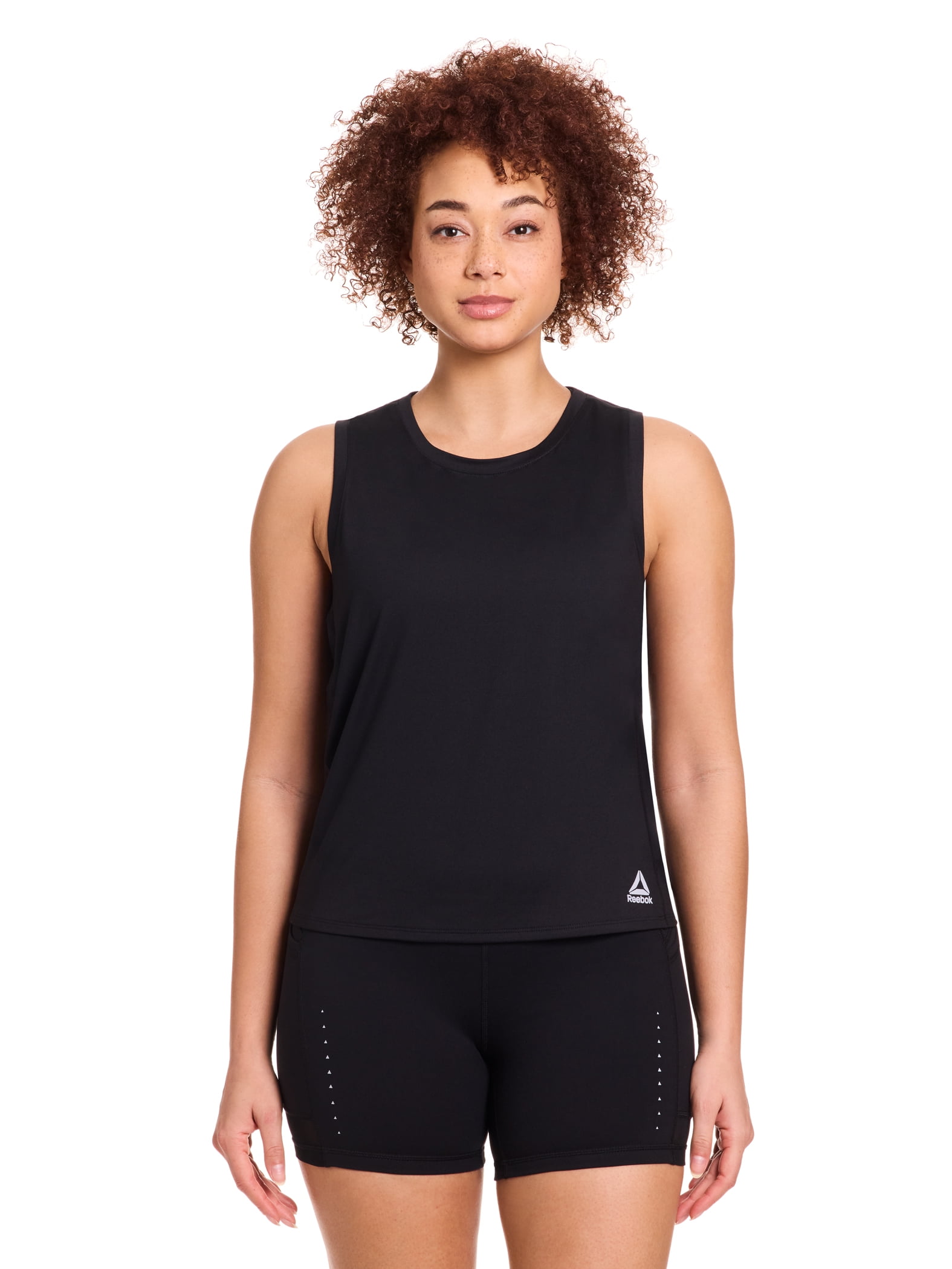 Reebok Women's On the Run Cropped Tank Top, Sizes XS-XXXL