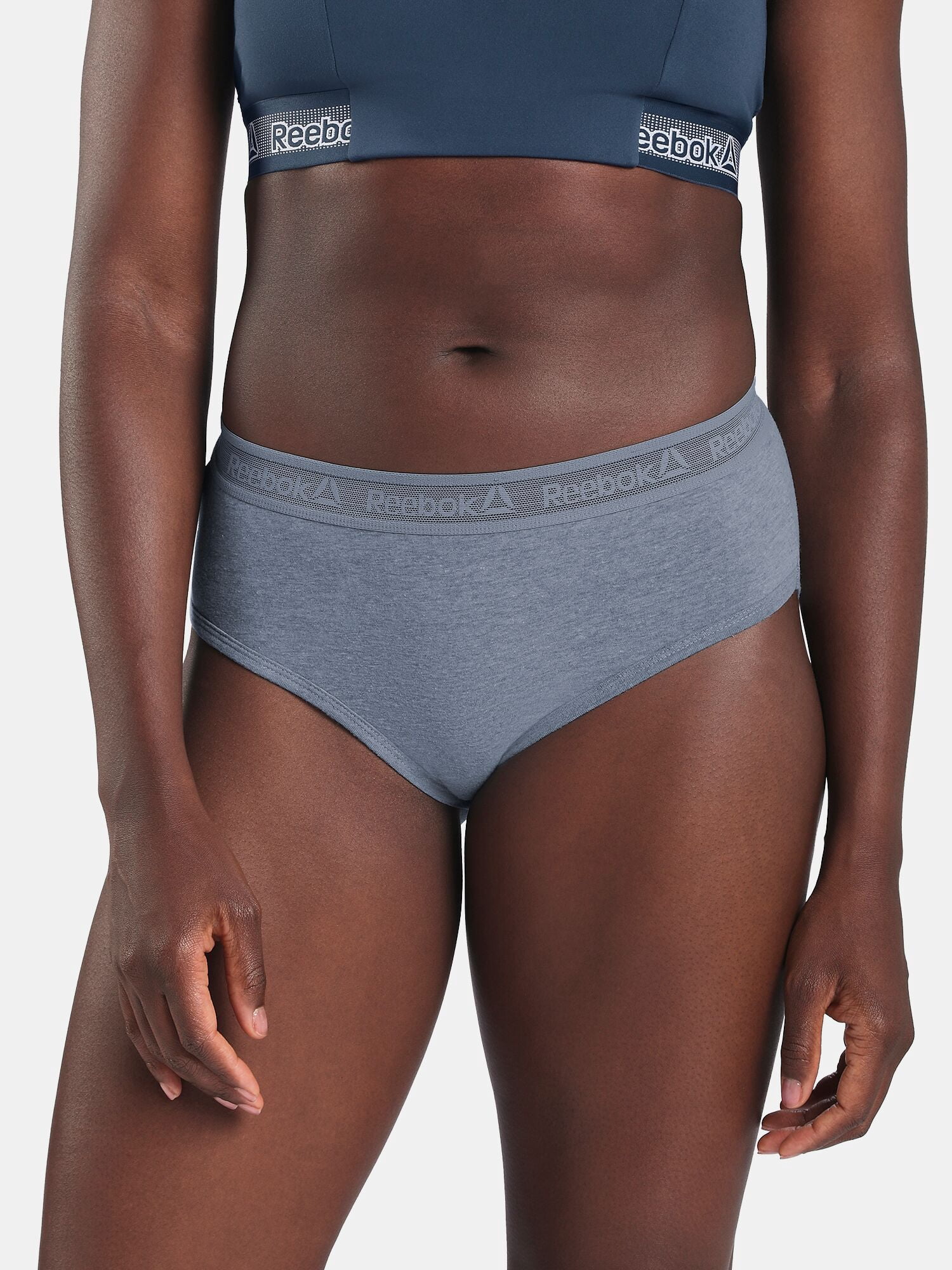 Reebok Women’s Performance Cotton Hipster Underwear, 3-Pack, Size S - 2XL