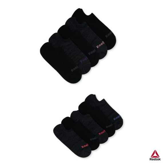 Reebok Women's Performance Lightweight Liner Socks, 10-Pack