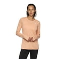 thumbnail image 1 of Reebok Women's and Women's Plus Legacy Core Knit Performance Long Sleeve T-Shirt, Sizes XS-4X, 1 of 4