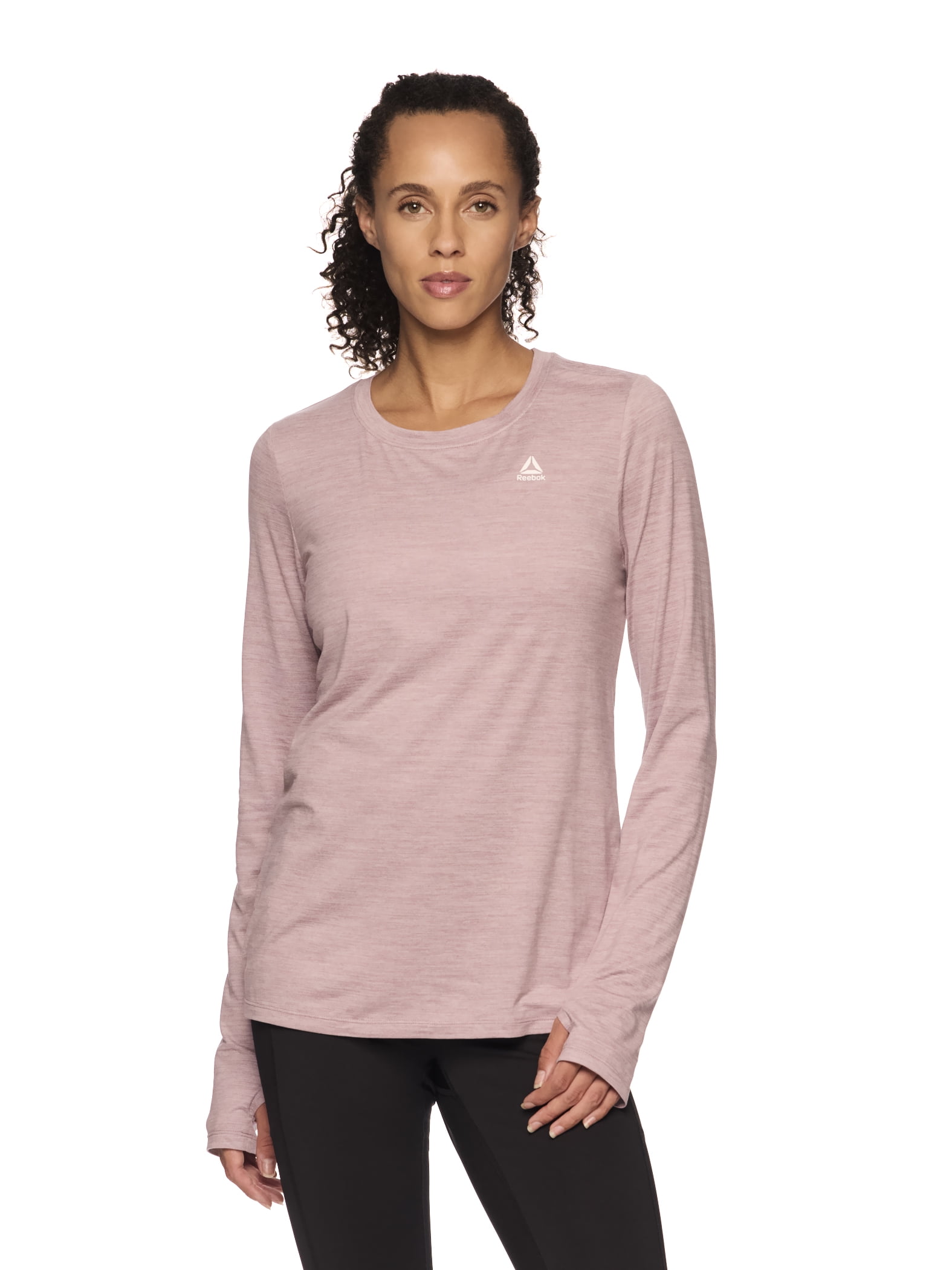 Reebok Performance Long Sleeve Top - Moisture-Wicking Shirt