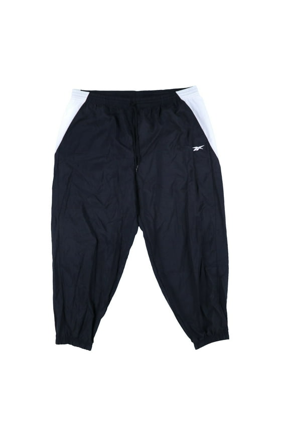 Women's Plus Size Active Pants Pull-On Logo Black New