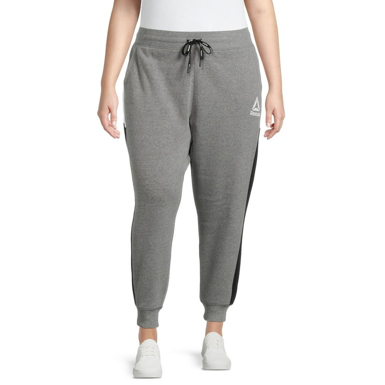 Grey reebok sweatpants hotsell