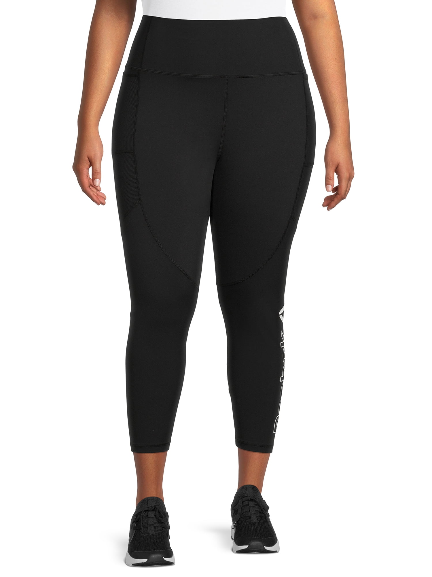 Reebok Women's Fierce Highrise 7/8 Legging with 25 Inseam and