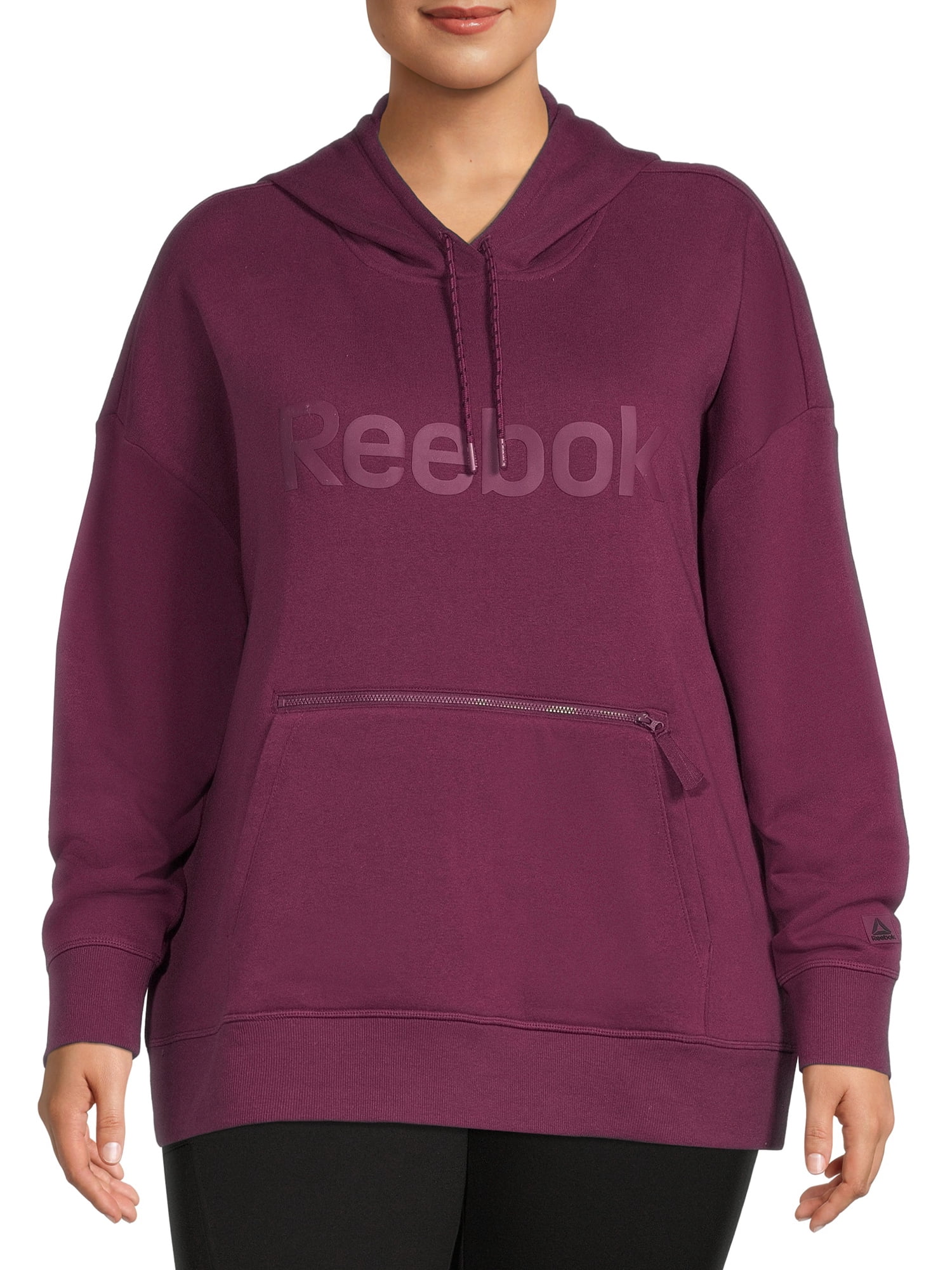 Reebok Women's Plus Size Gravity Hoodie, Size 1X4X