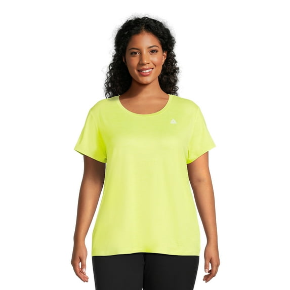 Reebok Women's and Women's Plus Legacy Core Knit Performance T-Shirt, Sizes XS-4X