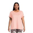 thumbnail image 1 of Reebok Women's and Women's Plus Legacy Core Knit Performance T-Shirt, Sizes XS-4X, 1 of 5