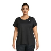 Reebok Women's Plus Size Legacy Performance Top with Short Sleeves, Sizes 1X-4X