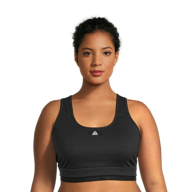 Find Your Perfect Reebok Women's Plus Size Medium Impact Flex Bra with