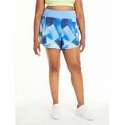 Reebok Women’s Plus Size Print Running Shorts, Sizes 1X-4X