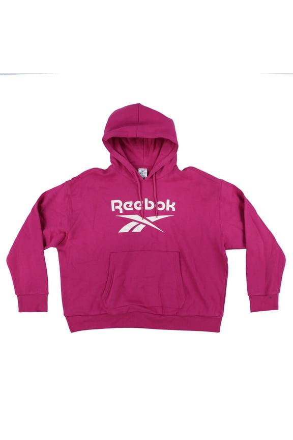 Women's Plus Size Pullover Hoodie Sweatshirt Comfort Pink 3X/22-24W New