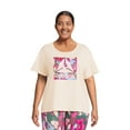 thumbnail image 1 of Reebok Women’s Plus Size Short-Sleeve Graphic Print T-Shirt, Sizes 1X-4X, 1 of 5
