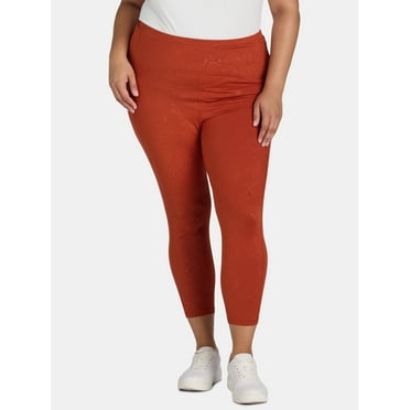 Reebok Women's and Women's Plus Spirit High Rise 7/8 Legging with Pockets, Sizes XS-4X