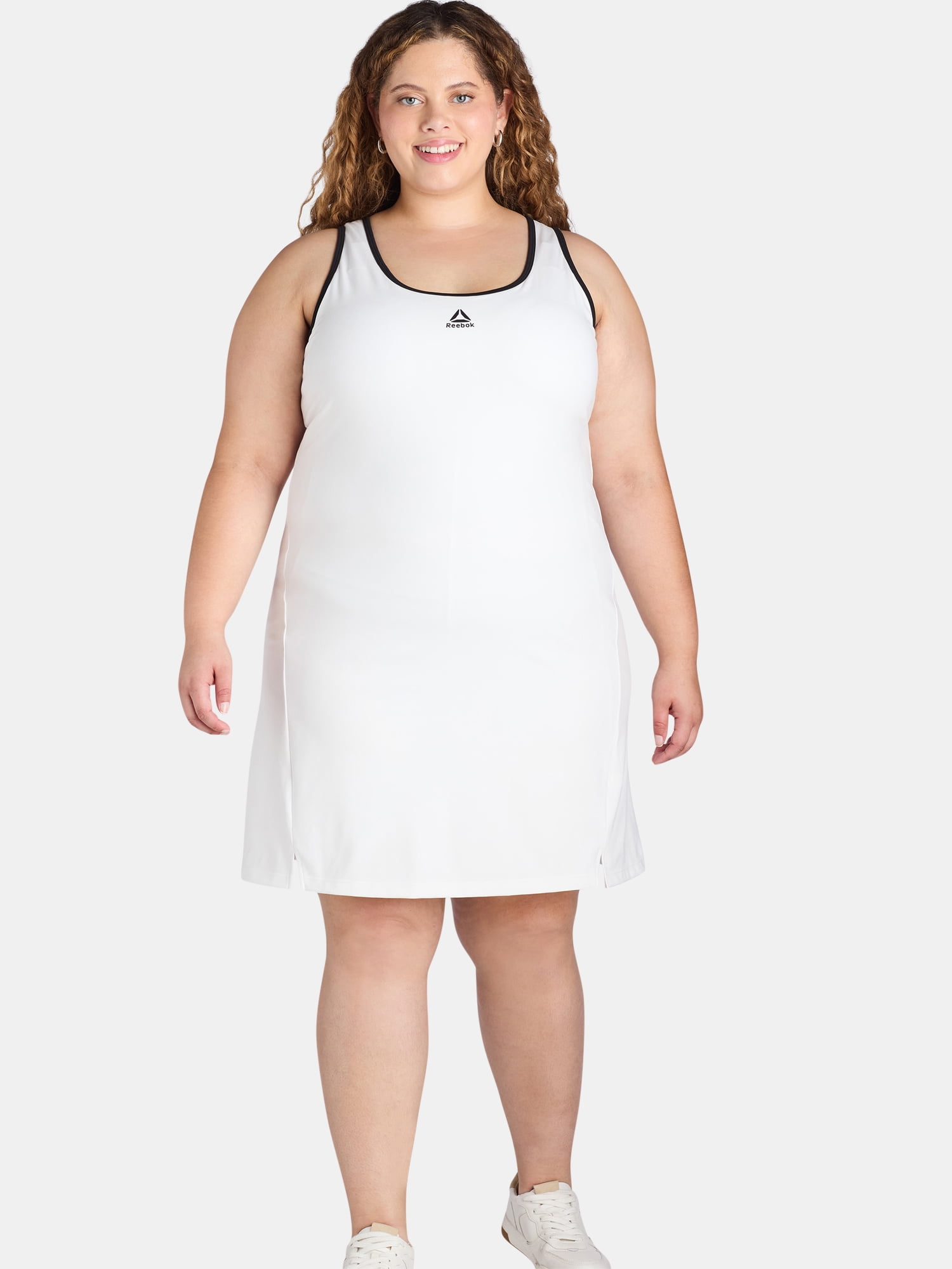 Reebok Women s Plus Size Tennis Dress with Built in Bra and Shorts Walmart