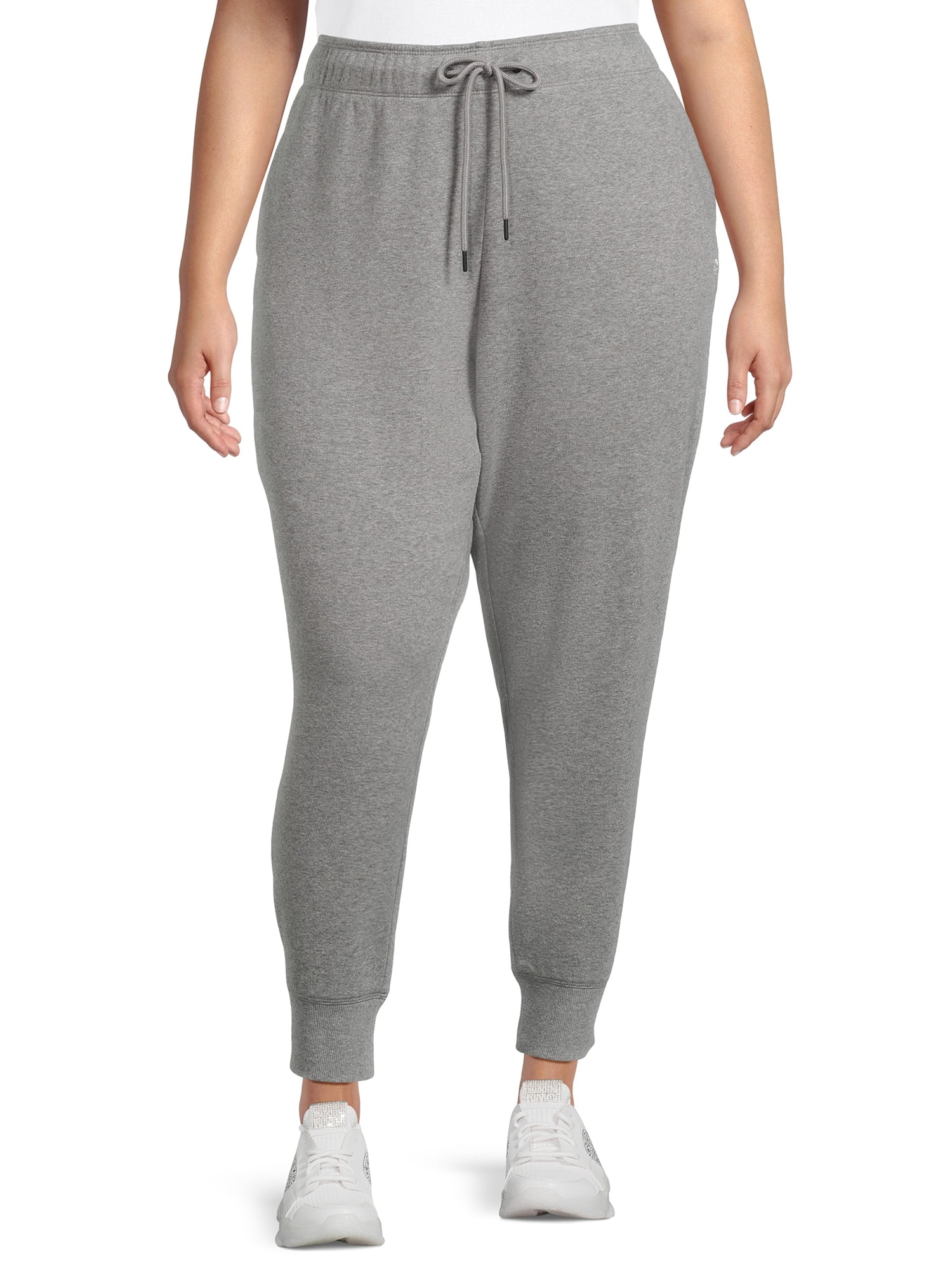 Reebok Women's Plus Size Warm-Up Jogger Pants - Walmart.com