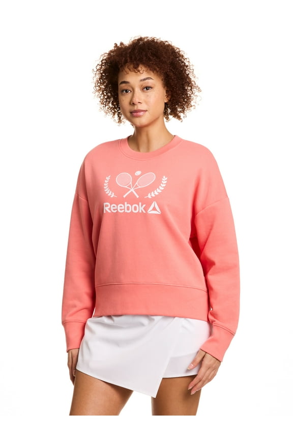 Women's Prep Crewneck Sweatshirt, Sizes XS - XXXL