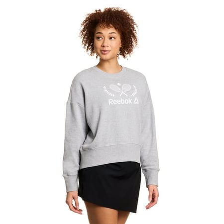 Reebok Women's Prep Crewneck Sweatshirt, Sizes XS-XXXL