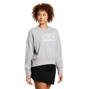 Women's Prep Crewneck Sweatshirt, Sizes XS-XXXL