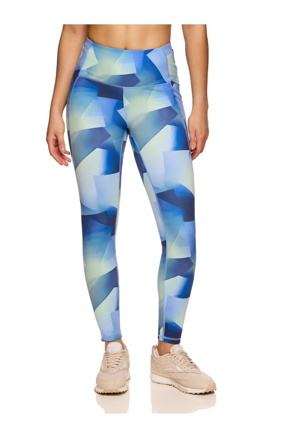 Women’s Printed Evolution High Rise 7/8 Leggings with Side Pockets, Sizes XS-XXXL