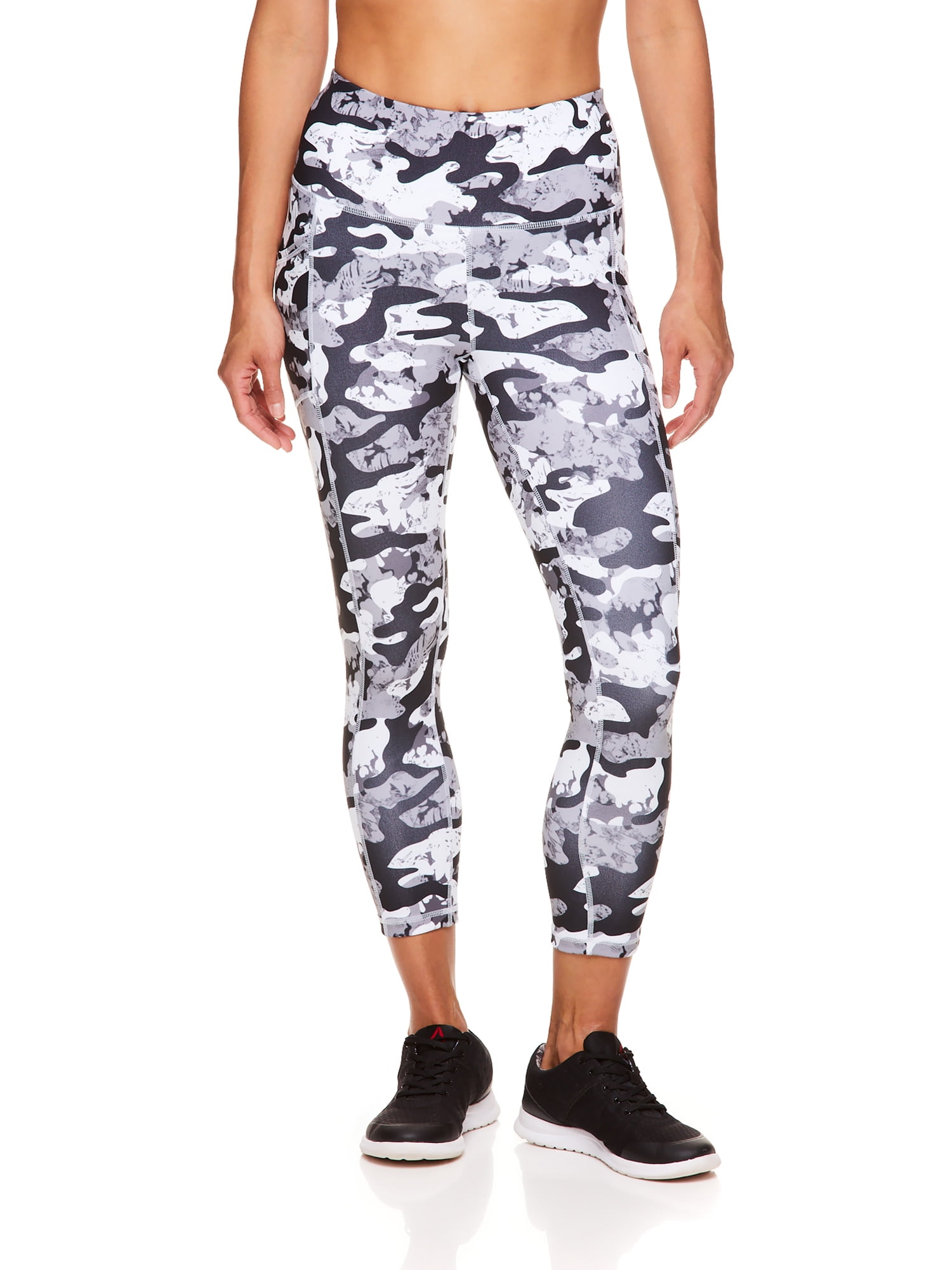 Reebok Women s Printed Graphic Capri Leggings Walmart