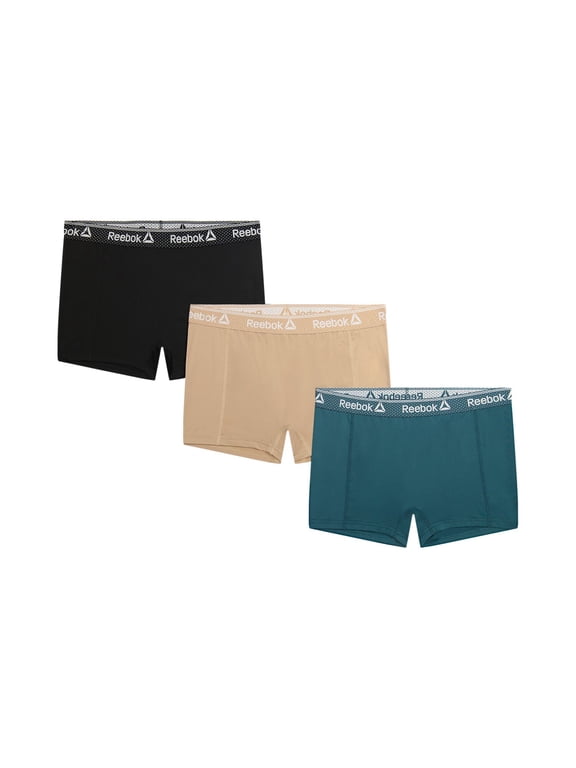 Women’s Pro-Series Boyshort Underwear, 3-Pack, Size S - 2XL