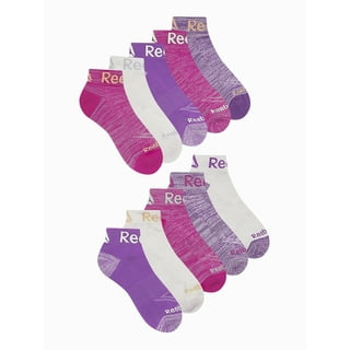 Reebok Women's Pro Series Cushion Ankle Socks, 10-Pack