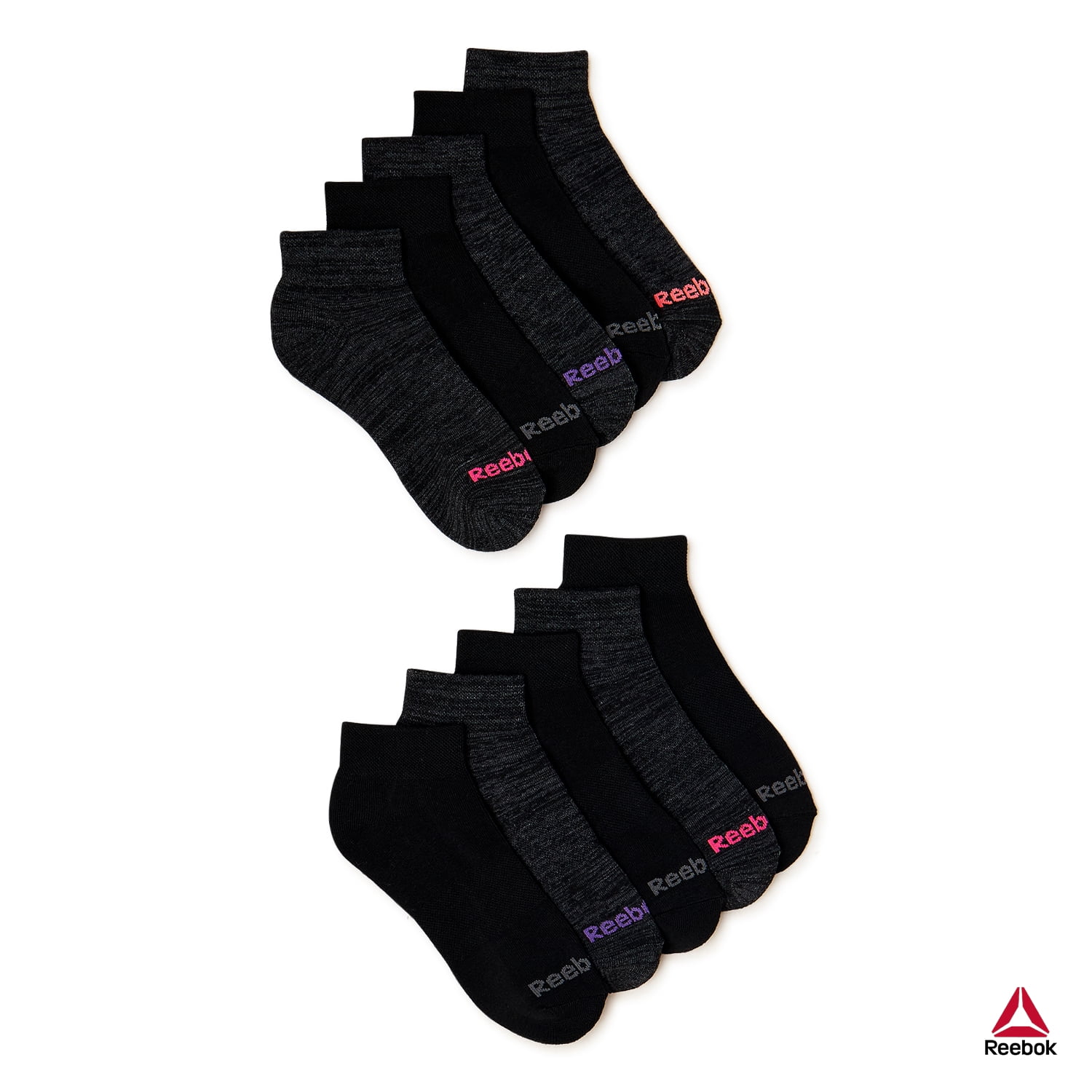 USA Pro, Pro Pop Socks Ladies, 3Pk Multi