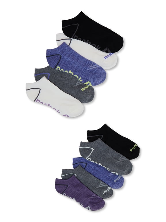Women's Pro Series Cushion No Show Socks, 10-Pack