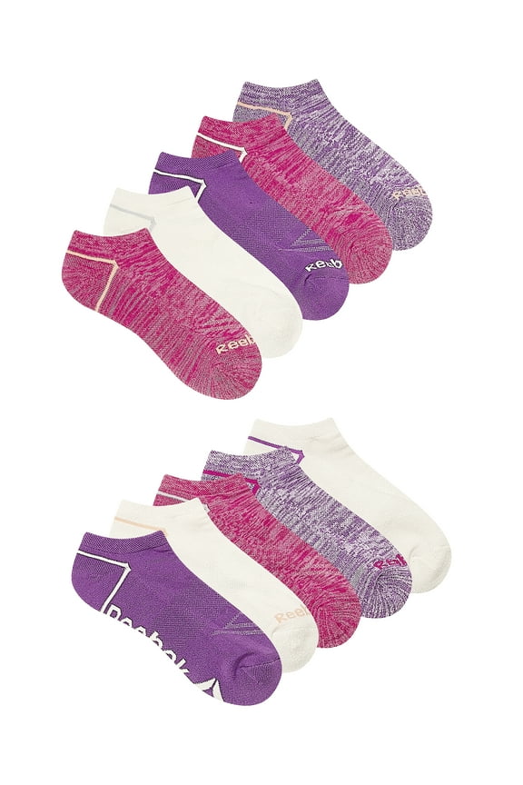 Women's Pro Series Cushion No Show Socks, 10-Pack