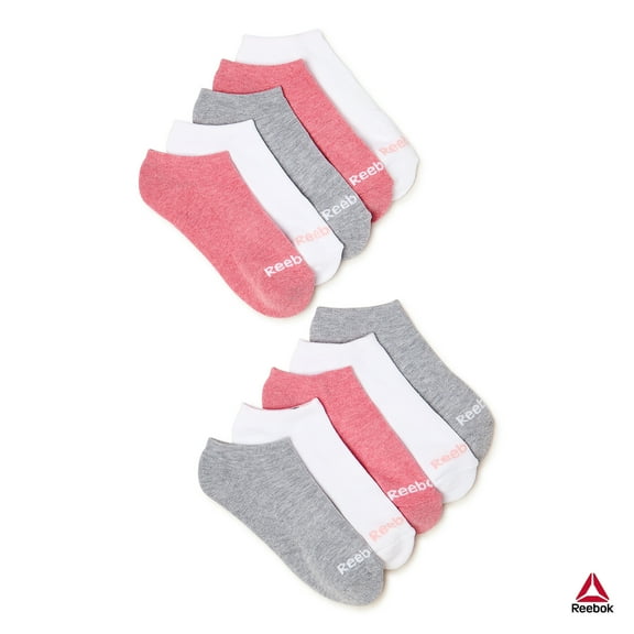 Reebok Women's Pro Series Cushion No Show Socks, 10-Pack