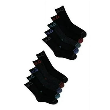 Reebok Women's Pro Series Cushioned Crew Socks, 10-Pack