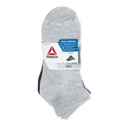 Reebok Women's Pro Series Performance Lightweight Ankle Socks, 10-Pack
