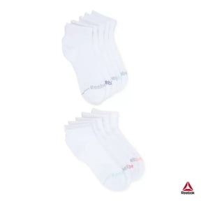 Reebok Women's Pro Series Performance Lightweight Ankle Socks, 10-Pack