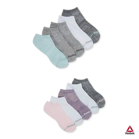 Reebok Women's Pro Series Performance Lightweight Low Cut Socks, 10-Pack