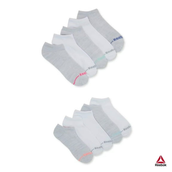 Reebok Women's Pro Series Performance Lightweight Low Cut Socks, 10-Pack
