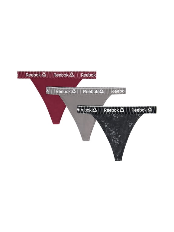 Women’s Pro-Series Thong Underwear, 3-Pack, Size S - 2XL