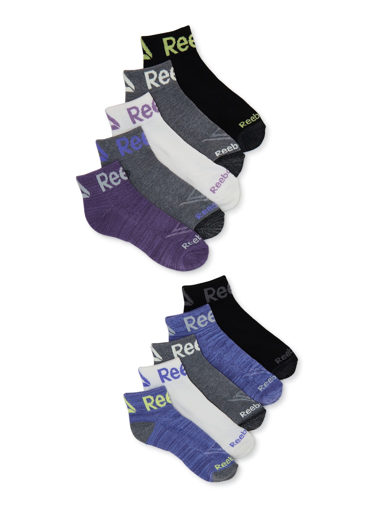 Reebok Women's Quarter Sock, Pack of 10