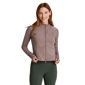 Reebok Women's Reflex Cropped Full Zip Performance Jacket, Sizes XS-4X