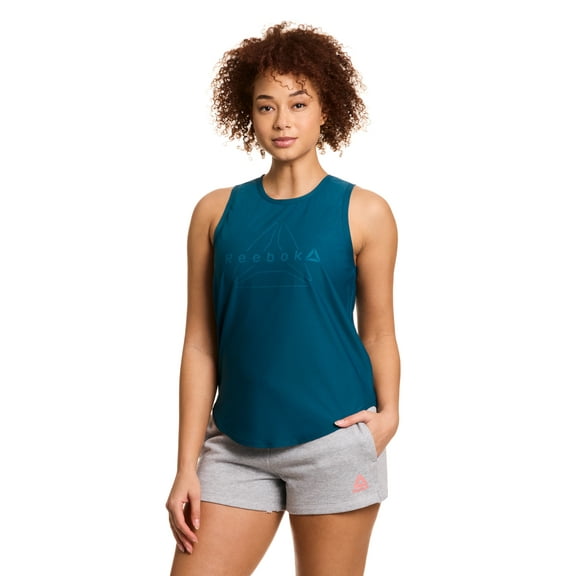 Reebok Women's Reflex Graphic Tank Top, Sizes XS-XXXL