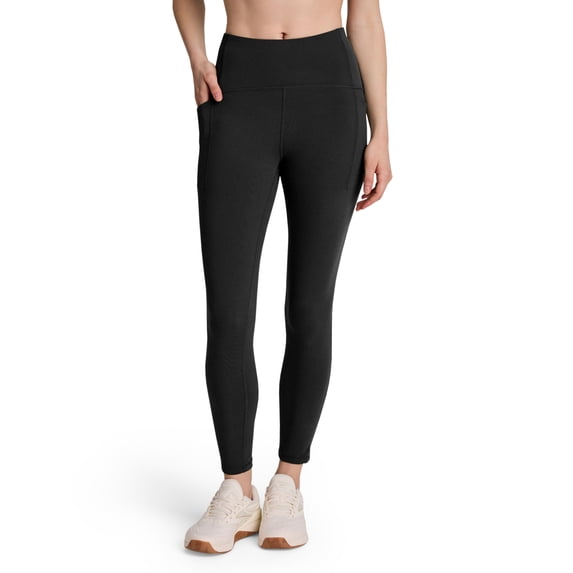 Reebok Women's Reflex High Rise 7/8 Legging, 25" Inseam, Sizes XS-4X