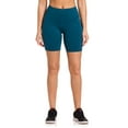 thumbnail image 1 of Reebok Women's Reflex High Rise Bike Shorts, Sizes XS-XXXL, 1 of 5