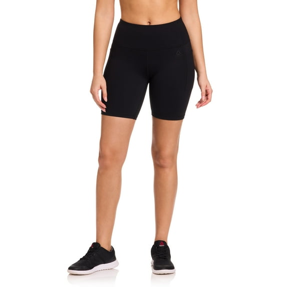 Reebok Women's Reflex High Rise Bike Shorts, Sizes XS-XXXL