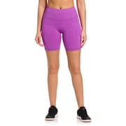 Reebok Womens Reflex High Rise Bike Shorts, Sizes XS-L