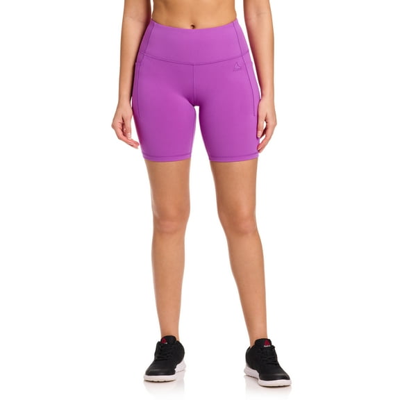 Reebok Women's Reflex High Rise Bike Shorts, Sizes XS-XXXL