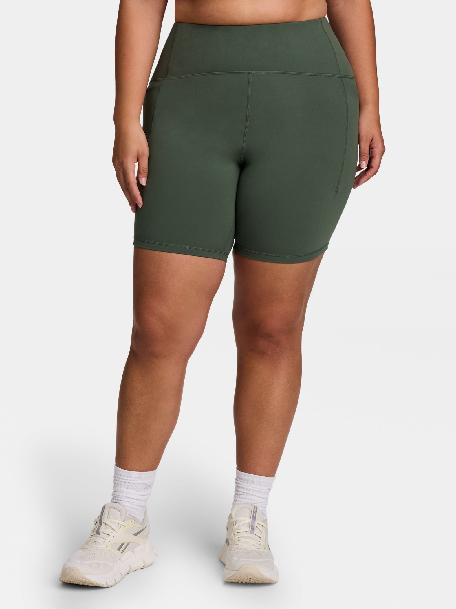 Reebok Women's Reflex High Rise Short, 7" Inseam, Sizes XS-4X