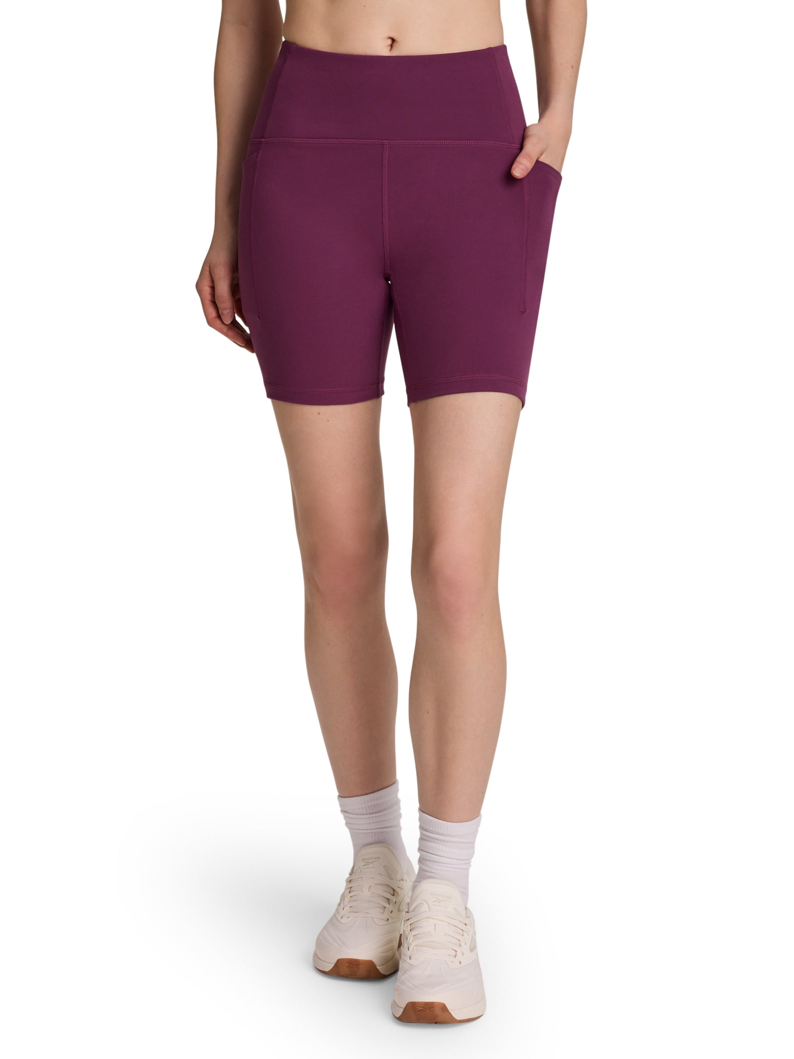 Reebok Women's Reflex High Rise Short, 7" Inseam, Sizes XS-4X